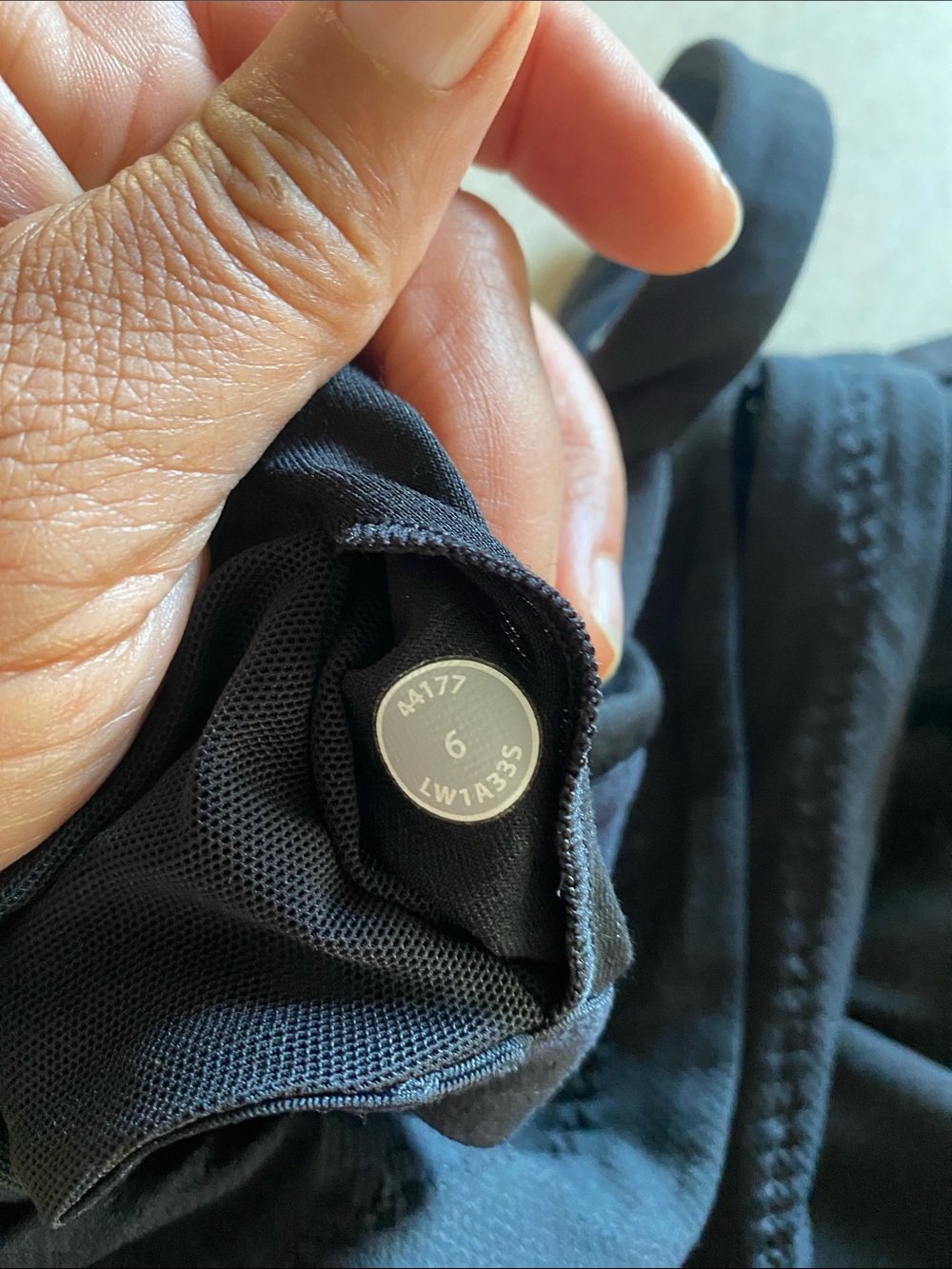 lululemon athletica Black Athletic Tank with Mesh Lining - Picture 5 of 5